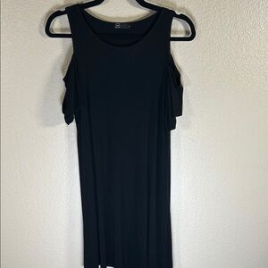 M/C Black Cold Shoulder Dress